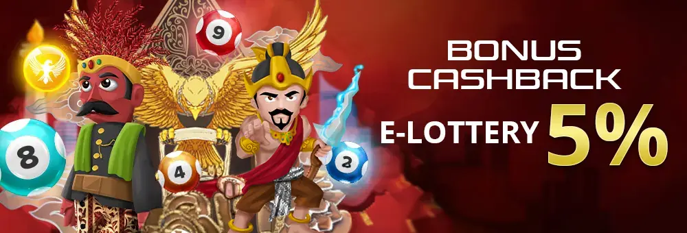 Bonus Cashback ELOTTERY 5%